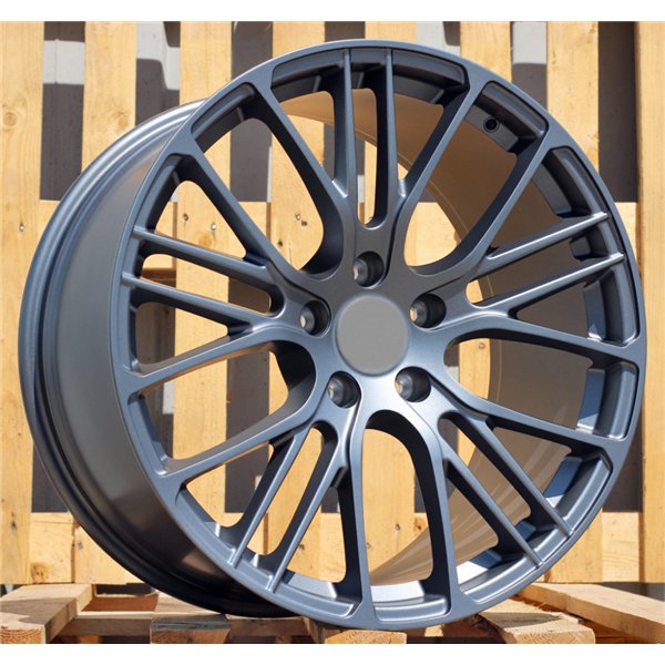 R21x11  5X130  ET  60  71.6  XFRGW1101  Gun Metal (GM)  For PORSCHE  (K3)  (FORGED (Rear+Front))