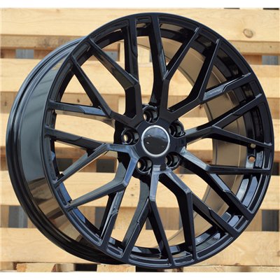 R19x8.5  5X112  ET  39  66.5  XFE30  (BY1373)  Black (BL)  For AUDI  (Z1)