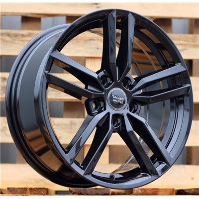 R17x7.5  5X114.3  ET  40  73.1  Y0136  Black (BL)  For RACINGLINE  (D3)