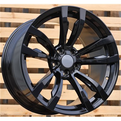 R20x10  5X120  ET  40  74.1  B1057  Black (BL)  For BMW  (K3+P+Z3)  (Rear+Front)