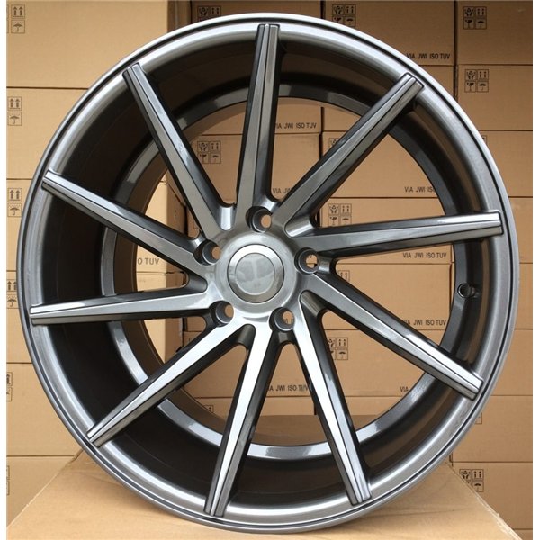 R18x8  5X112  ET  40  66.5  B1058  Grey (GR)  For RACINGLINE  (Z6)  (LEFT SIDE (Style Vossen))