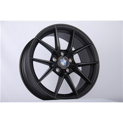 Front W764-9 BMW Satin Black R19x8.5J 5x112 66.5