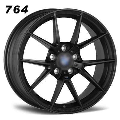 Front W764-9 BMW Satin Black R19x8.5J 5x112 66.5