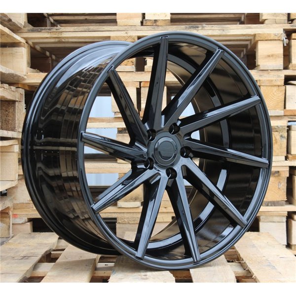R18x8  5X120  ET  35  72.6  B1058  Black (BL)  For RACINGLINE  (Z2)  (Left side (Style Vossen))