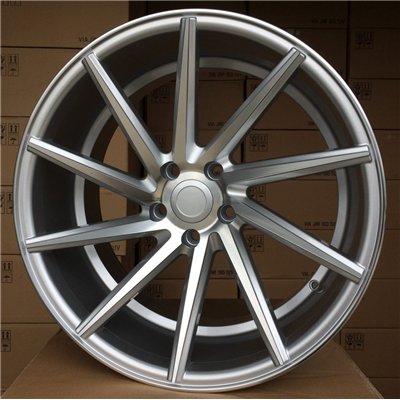 R20x8.5  5X120  ET  33  72.6  B1058  Machined Silver (MS)  For RACINGLINE  (P+P2+Z1)  ((AKC 110 EUR)Style Vossen)
