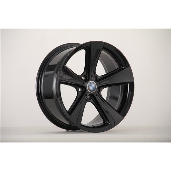 Front W714-10 BMW Gloss Black R19x9J 5x120 74.1