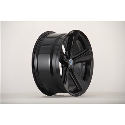 Front W714-10 BMW Gloss Black R19x9J 5x120 74.1