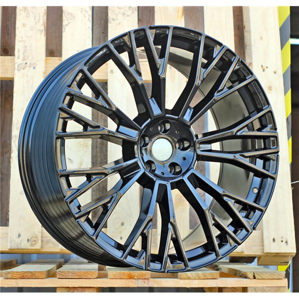 R22x9.5  5X112  ET  35  66.6  3S1111  (FBX269)  Black (BL)  For BMW  (M)  (HYBRID FORGED Rear+Front)