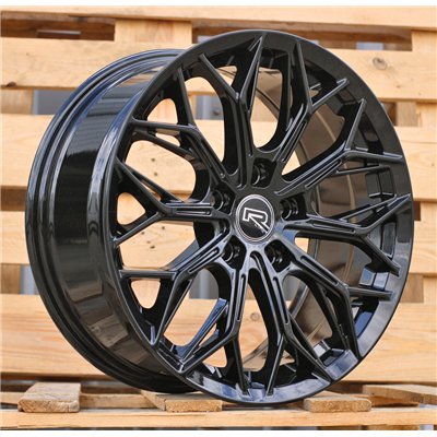 R17x7.5  5X108  ET  40  67.1  A1407  Black (BL)  For RACINGLINE  (P)