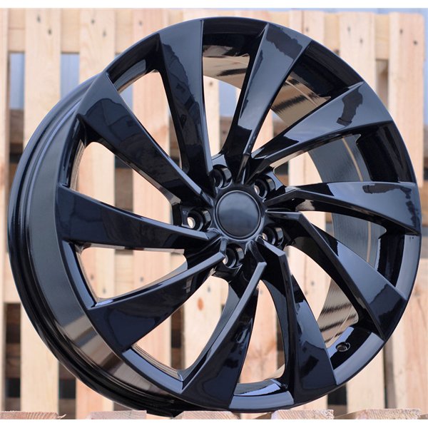 R19x8  5X112  ET  40  57.1  B5083  (FBX329)  Black (BL)  For VOLKSWAGEN  (Z7)  (HYBRID FORGED)