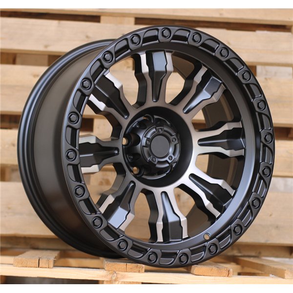 R17x9  5X127  ET  M10  71.5  FBX087  Black Polished Matt (MBM)  For 4X4  (M)  (HYBRID FORGED Bronze)