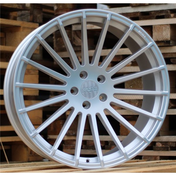 R22x10.5  5X120  ET  40  72.6  HX010  Silver (SI)  For HAXER  (P+K4)  (Rear+Front)