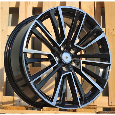 R19x8  5X112  ET  44  57.1  I0361  Black Polished (MB)  For SKODA  (Z6+Z5)