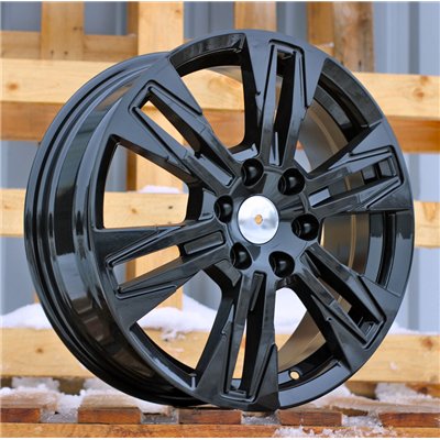 R17x6.5  6X120  ET  50  74.5  IN3606F  Black (BL)  For FORD  (K8)  (HYBRID FORGED (max 1200kg))