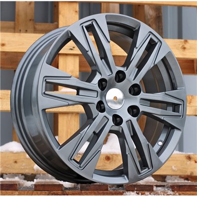 R17x6.5  6X120  ET  50  74.5  IN3606F  Gun Metal (GM)  For FORD  (K8)  (HYBRID FORGED (max 1200kg))