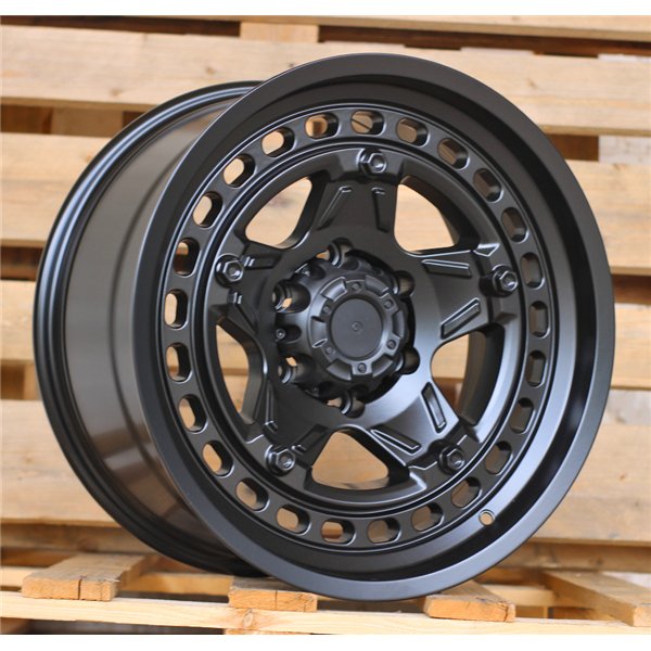 R16x8.5  6X139.7  ET  0  110.1  JT186  Black Matt (BM)  For 4X4  (M)