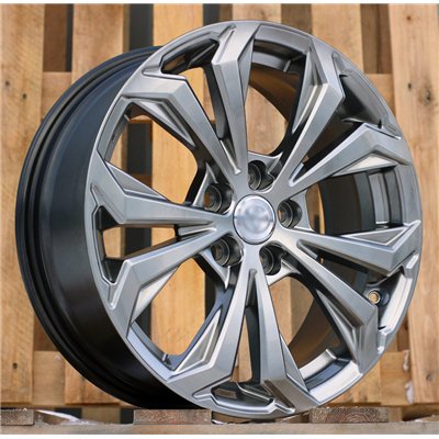 R18x7  5X114.3  ET  35  60.1  Y1133  (FBX247)  Hyper Black (HB)  For TOYOTA  (K8+M)  (HYBRID FORGED New RAV-4)