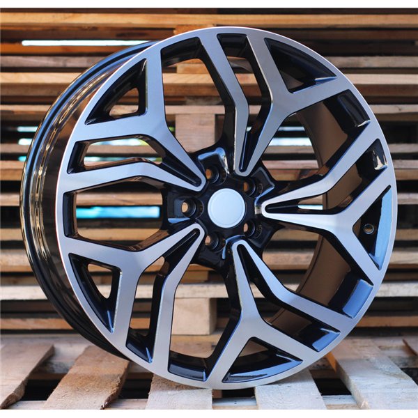 R20x8  5X108  ET  40  63.3  D1419  (B5816)  Black Polished (MB)  For LAND ROVER  (P2+K4)