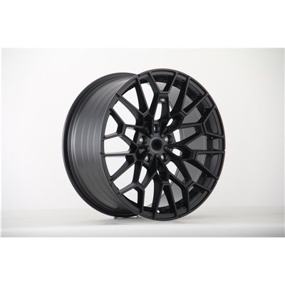 Front W7108-5 BMW Satin Black R19-8J 5x112mm 66.5