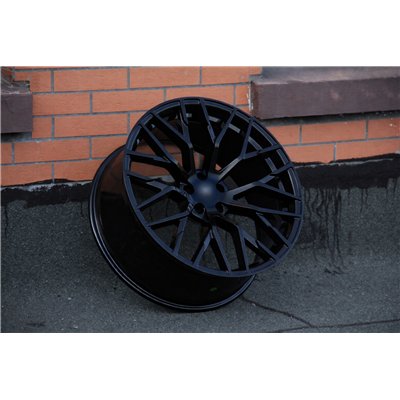 W678-11Audi Gloss Black R20x9J 5x112mm 66.5