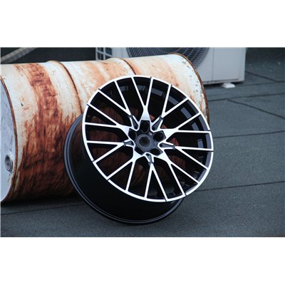 Front W769-9 BMW Gloss Black R19x8.5J 5x112 66.5