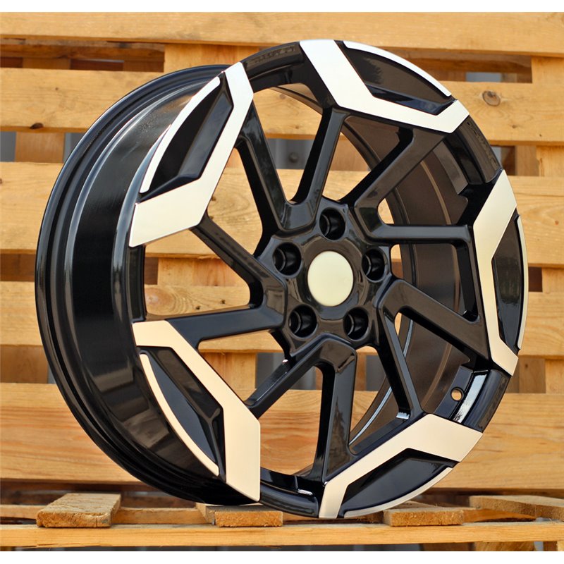 R18x7.5  5X114.3  ET  45  67.1  3S1080  Black Polished (MB)  For KIA  (P)  (HYBRID FORGED)