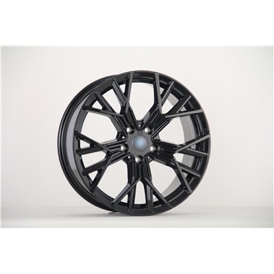 Front W777-24 BMW Gloss Black R19x8J 5x120mm 72.6