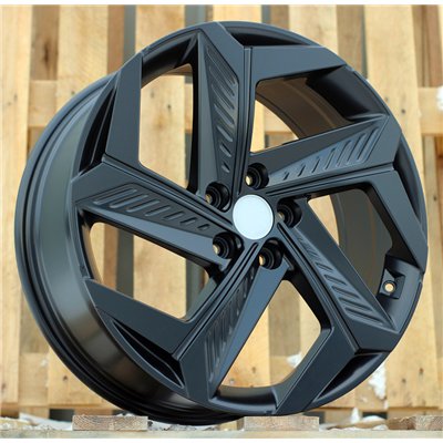 R19x7.5  5X114.3  ET  51  67.1  D1926  (BK1224)  Black Half Matt (BLHM)  For HYUNDAI  (K4+Z4)  (NEW MODEL)