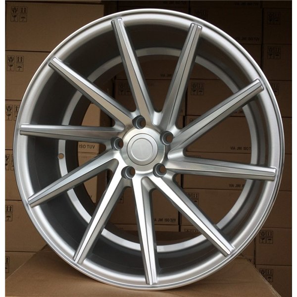R20x8.5  5X114.3  ET  35  73.1  B1059  Machined Silver (MS)  For RACINGLINE  (Z1)  (RIGHT SIDE (Style Vossen)(AKC 125 Eur))