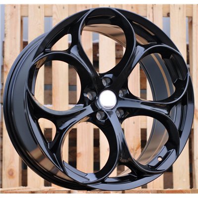 R18x8  5X110  ET  33  65.1  L1664  (1664188010S)  Black (BL)  For ALFA ROMEO  (Z5)