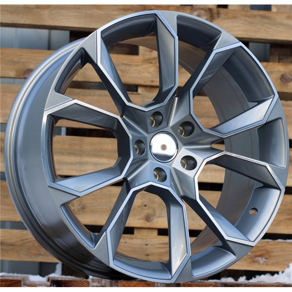R18x8  5X112  ET  42  57.1  SK516  (BK5278)  Grey Polished (MG)  For SKODA  (M+Z4)