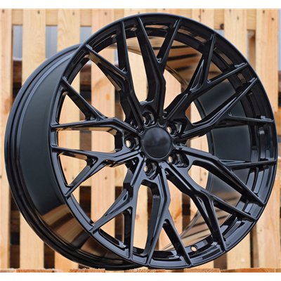 R20x8.5  5X112  ET  40  66.6  3S266  Black (BL)  For RACINGLINE  (K2)  (HYBRID FORGED (Max Load 815kg.) Front+Rear)