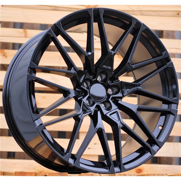 R20x10.5  5X112  ET  40  66.6  B5771  (IN0295)  Black (BL)  For BMW  (Z3)  (NEW X5/X6 Rear+Front)