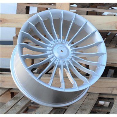 R20x9.5  10X112/120  ET  39  72.6  BK273  Silver Shining (SS)  For BMW  (Z4)  (ALPINA Style Rear+Front)