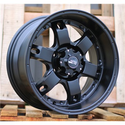 R16x8  5X114.3  ET  M10  83.1  BK749  Black Half Matt (BLHM)  For 4X4  (P)