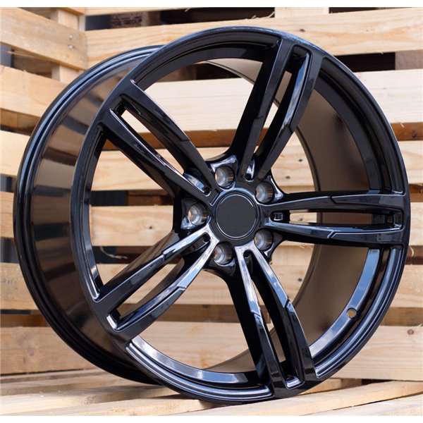 R16x7  5X120  ET  35  72.6  BK855  (BY1121)  Black (BL)  For BMW  (Z2)