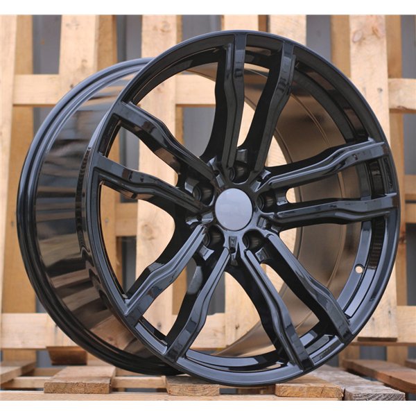 R20x11  5X120  ET  37  74.1  BY588  (DLJ588)  Black (BL)  For BMW  (Z3+Z2)  (Rear+Front)
