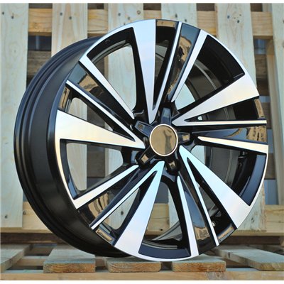 R17x7.5  5X114.3  ET  40  60.1  Y1382  Black Polished (MB)  For TOYOTA  (Z7)  (NEW Model)