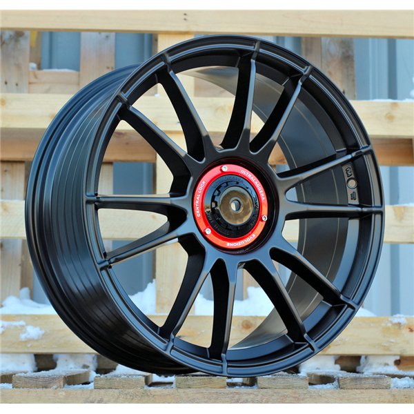 R19x8.5  5X112  ET  35  66.5  YF0256  Black Half Matt (BLHM)  For RACINGLINE  (Z6)  (HYBRID FORGED OZ Style)