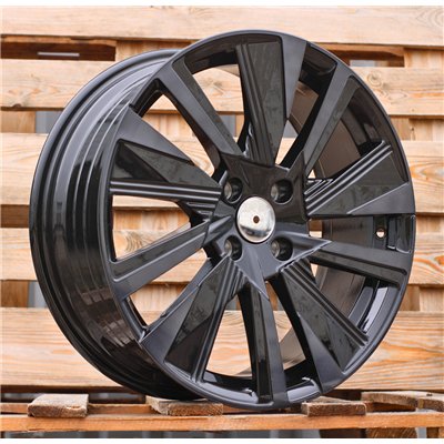 R18x7  4X108  ET  35  65.1  YF1152  Black+Tinted Face (BLTF)  For PEUGEOT  (K7)  (HYBRID FORGED)