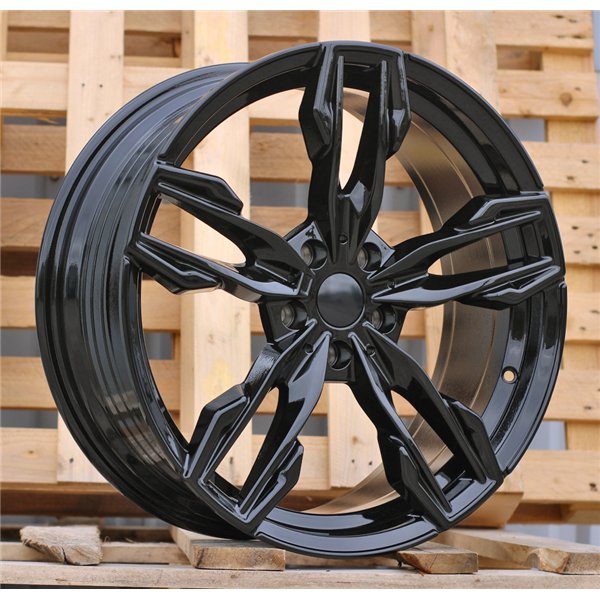 R20x8  5X112  ET  27  66.6  YF5718  Black (BL)  For BMW  (Z4)  ((X3) HYBRID FORGED Rear+Front)