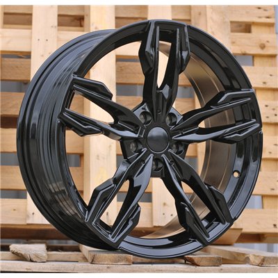 R20x9.5  5X112  ET  43  66.6  YF5718  Black (BL)  For BMW  (Z4)  ((X3) HYBRID FORGED Rear+Front)