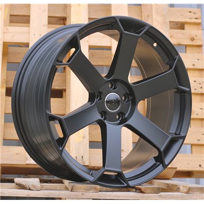 R22x10  5X112  ET  25  66.45  YF6149  (H3384F)  Black Matt (BM)  For AUDI  (Z3)  (HYBRID FORGED)
