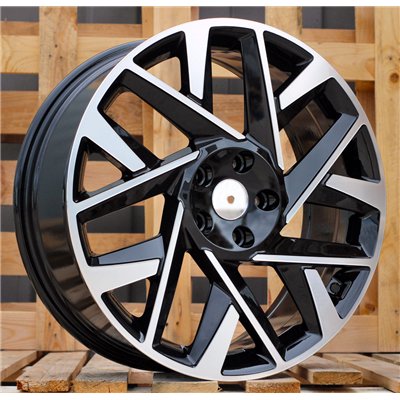 R18x7.5  5X114.3  ET  49.5  67.1  3S1072  Black Polished (MB)  For HYUNDAI  (K4)  (HYBRID FORGED)