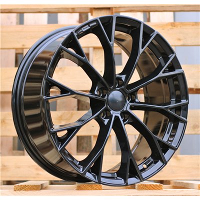 R19x7.5  5X112  ET  51  57.1  3S1279  (YF5686)  Black (BL)  For VOLKSWAGEN  (A)  (HYBRID FORGED)