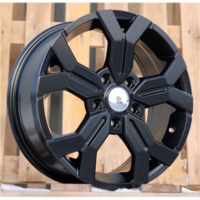 R16x6.5  4X100  ET  40  60.1  B1110  Black (BL)  For DACIA  (R)