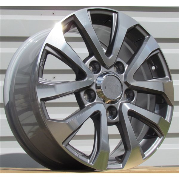 R18x8  5X150  ET  60  110.5  B1156  Grey Polished (MG)  For TOYOTA  (K3)