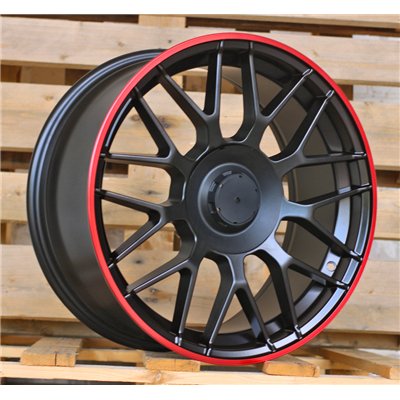 R17x7  5X114.3  ET  45  67.1  B1278  (BK5312)  Black Polished (MB)  For HYUNDAI  (R+P2+P)