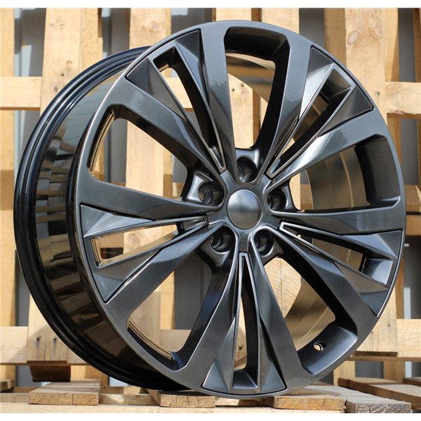 R20x8.5  5X108  ET  45  63.3  B1281  Hyper Black (HB)  For JAGUAR  (P)