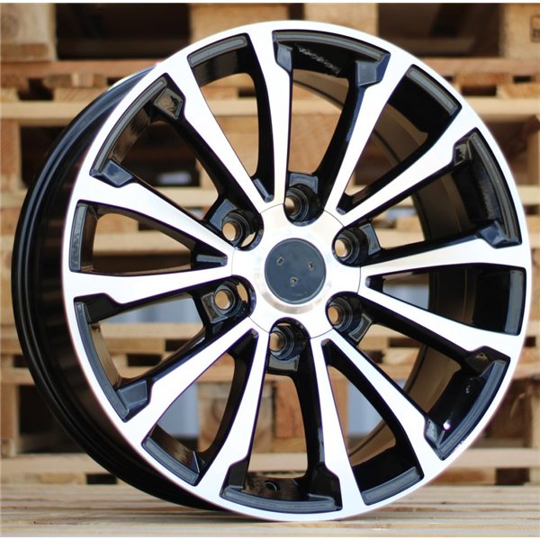 R17x7.5  6X139.7  ET  25  106.1  B1353  (A6067/BY1353)  Black Polished (MB)  For TOYOTA  (Z3)  (4X4)